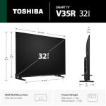 TOSHIBA 32" LED FHD Smart Fire TV with Alexa