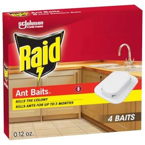 Raid Ant Killer Baits, Child Resistant, 4 Count