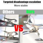 8-Pack 3D Dragonfly Clips for Garden Decor