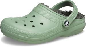 Crocs Classic Lined Clogs - Moss/Multi Style