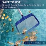 POOLAZA Large Capacity Pool Skimmer Net