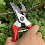 Gonicc 8" Sharp Bypass Pruning Shears
