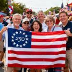 Durable 250th American Flag 2.5x4 Ft Nylon