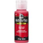 FolkArt Multi-Surface Acrylic Paint - Apple Red