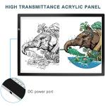 LitEnergy A2 Adjustable LED Tracing Light Pad
