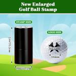 Custom Golf Ball Stamp with Metal Case - 20 mm