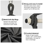 Y-STOP Hammock Chair with Cushions and Pocket