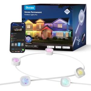 Govee 100ft Outdoor RGBIC LED Lights with Alexa