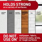 20 lb Heavyweight Picture Hanging Strips - 16 Pairs