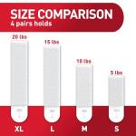 20 lb Heavyweight Picture Hanging Strips - 16 Pairs