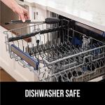 Gorilla Grip Stainless Steel Heat-Resistant Cooking Tongs