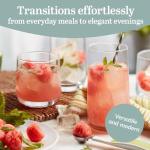 Libbey Ascent 16-Piece Curved Glass Set