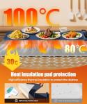 Food Warming Mat with Adjustable Heat & Timer