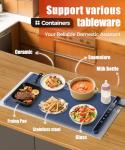 Food Warming Mat with Adjustable Heat & Timer