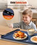 Food Warming Mat with Adjustable Heat & Timer