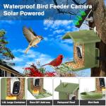 Solar-Powered Smart Bird Feeder with Camera