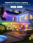 Govee 100ft Outdoor RGBIC LED Lights with Alexa