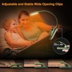 Gritin Rechargeable LED Reading Light - Dark Green