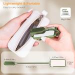 Gritin Rechargeable LED Reading Light - Dark Green