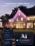 Govee 50ft RGBIC Outdoor Lights with Alexa Integration