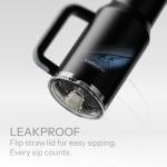 SILICANICE 40 Oz Insulated Tumbler with Straw