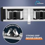 2 Pack Wall Mounted Broom and Tool Organizer