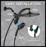 High Pressure Handheld Rain Shower Head Combo