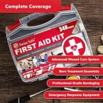 Swiss Safe 2-in-1 First Aid Kit with Bonus Mini Kit