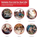 Swiss Safe 2-in-1 First Aid Kit with Bonus Mini Kit