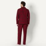 Men's Holiday Family Pajama Set, Buffalo Check