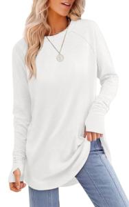 XIEERDUO Women's Long Sleeve Yoga Tops