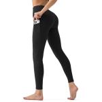High Waisted Black Leggings with Pockets