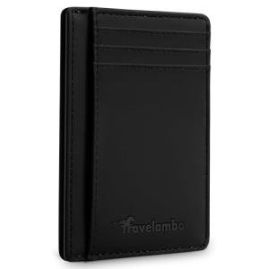 Travelambo Slim Leather RFID Blocking Wallet