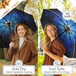 TUMELLA Compact Windproof Travel Umbrella - Lightweight & Stylish