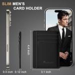 Travelambo Slim Leather RFID Blocking Wallet