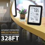 Wireless Indoor Outdoor Temperature and Humidity Monitor