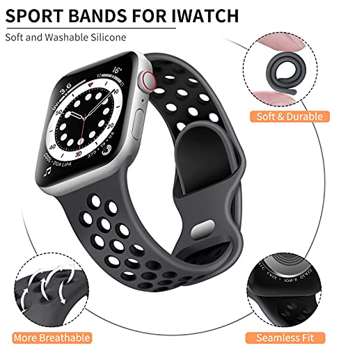 Lerobo Soft Silicone Sport Band for Apple Watch