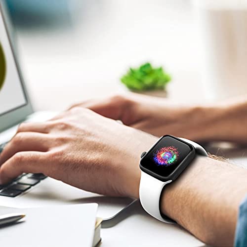 TreasureMax Soft Silicone Sport Band for Apple Watch