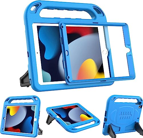 BMOUO Kids Case for iPad 10.2" - Blue