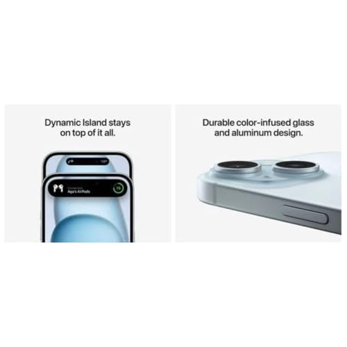 Apple iPhone 15, 128GB, Blue - Unlocked