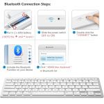 OMOTON Compact Bluetooth Keyboard for Mac Devices