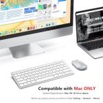 OMOTON Compact Bluetooth Keyboard for Mac Devices