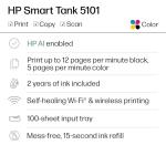 HP Smart Tank 5101 Wireless All-in-One Printer