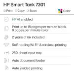 HP Smart Tank 7301 Wireless All-in-One Printer