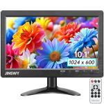 JINSWY 10.1" HD Security Monitor with Remote