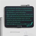 Rechargeable Magnetic Memo Board for Refrigerator