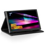 Portable 7-Inch HDMI Monitor with Leather Stand