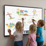 JASZDOT 85 Inch 4K Touchscreen Smart Board
