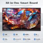 JASZDOT 85 Inch 4K Touchscreen Smart Board