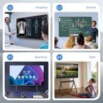 JASZDOT 85 Inch 4K Touchscreen Smart Board